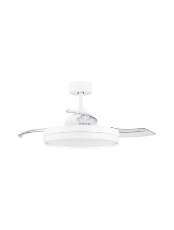 Luces Exclusivas wentylator LED Caranavi Ø 107 cm 36W 4100lm 3000-6500K IP20 biały LE44970
