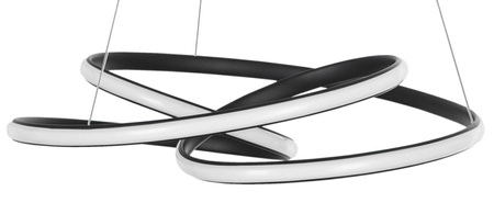 Luces Exclusivas lampa wisząca LED Ibiza 43W 3013lm 3000K czarna LE41653