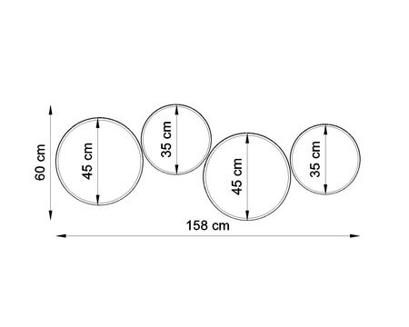 Sollux plafon Arena 25 E27 czarny SL.0127