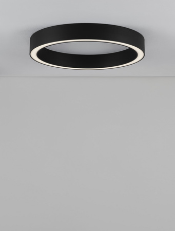 Luces Exclusivas lampa sufitowa LED Milpa ściemnialna Ø 60 cm 40W 2153lm 3000K IP20 czarna LE43277