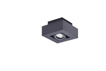 Azzardo plafon techniczny Nikea 1 GU10 czarny AZ4432