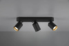 Trio plafon (reflektorki) Pago 3xGU10 czarny mat 803500332