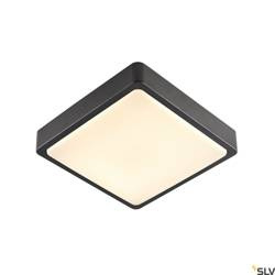 SLV plafony łazienkowy LED Ainos 18W 1300lm 3000/4000K antracytowy IP65 1003452