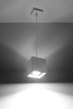 Sollux lampa wisząca Quad 1 GU10 biała SL.0062