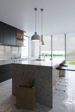 Sollux lampa wisząca Damaso E27 szara SL.0281