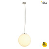 SLV lampa wisząca Rotoball 40 E27 biało/szara 165410
