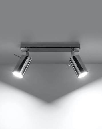 Sollux kinkiet (reflektorki) Ring 2 2xGU10 chrom SL.0728