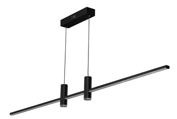 Azzardo SMART lampa wisząca LED Gerardo 33W 2145lm 3000/6000K czarna AZ5447