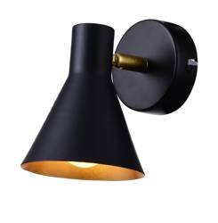Candellux kinkiet (reflektorek) Less E14 czarno/złoty 21-70968