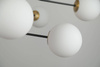 Azzardo żyrandol / lampa wisząca Oviedo 8 8xG9 złota AZ4423