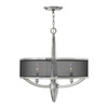 Quintiesse lampa wisząca Ascher 3xE14 czarna/nikiel QN-ASCHER-3P