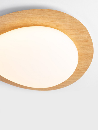 Luces Exclusivas lampa sufitowa LED Isidro ściemnialna 29W 2384lm 3000K IP20 drewniana LE44417