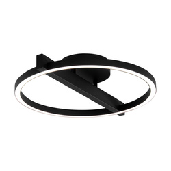 Kaja lampa sufitowa ściemnialna Tivoli 24W 2880lm 3000/4000/6000K czarna K-8231