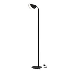 Maytoni lampa podłogowa Mollis G9 czarna 140cm MOD126FL-01B