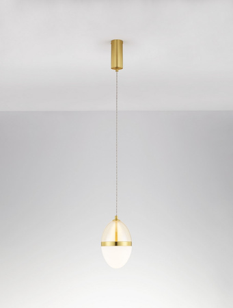 Luces Exclusivas lampa wisząca LED Arena Ø 15 cm 20W 2151lm 3000K IP20 złota LE44329