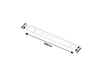Rabalux plafon LED Batten Light 20W 1600lm 4000K biały 1451