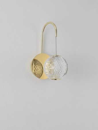 Luces Exclusivas kinkiet LED Cana 4,2W 204lm 3200K złoty LE42695