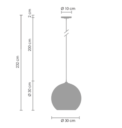 Step Into Design lampa wisząca Mirror Glow E27 chrom ST-9021-M chrome