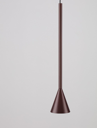 Luces Exclusivas lampa wisząca LED Sitges ściemnialna Ø 6 cm 6W 262lm 3000K IP20 brązowa LE43495