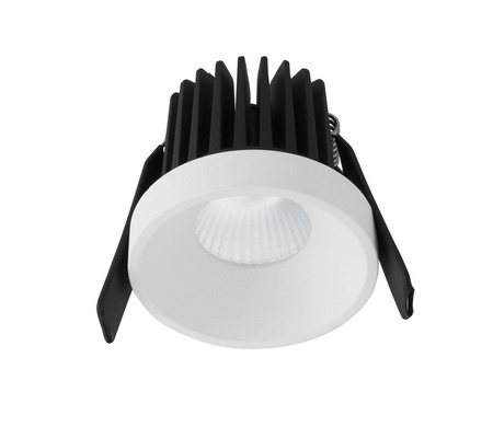 Luces Exclusivas łazienkowe oczko stropowe LED Tercero 9W 530lm 3000K białe Ø6,2cm IP42 LE61327
