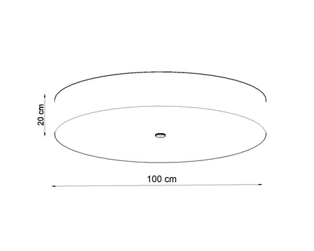 Sollux plafon Skala 100 6xE27 biały SL.0817