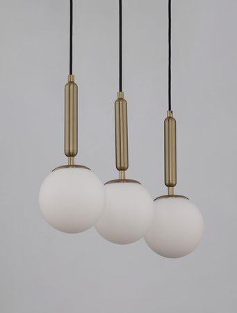 Luces Exclusivas lampa wisząca LED Agro E27 3x12W IP20 złota LE43225