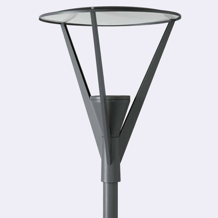 Norlys latarnia (głowica) LED Nicea 33,9W 3190lm 3000K grafitowa IP65 777GR