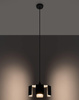 Sollux lampa wisząca Tulip E27 czarna SL.0667