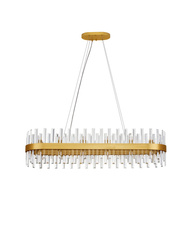 Luces Exclusivas lampa wisząca LED Cholula G9 28x5W IP20 złota LE44724