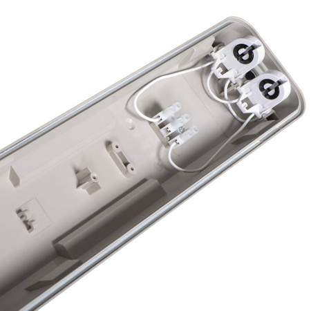 Kanlux oprawa liniowa Dicht 2xT8 biała IP65 31321