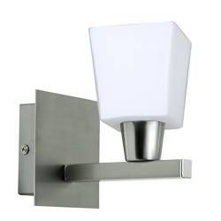 Candellux kinkiet Maxim E14 biały/chrom 21-00408