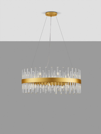 Luces Exclusivas lampa wisząca LED Cholula Ø 75 cm G9 18x5W IP20 złota LE44721