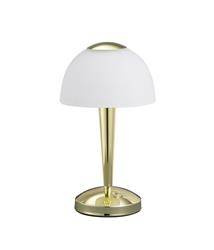 Trio lampka biurkowa LED Ventura 4W 350lm 3000K mosiężna polerowany 29cm 529990103