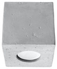 Sollux plafon Quad GU10 betonowy SL.0489