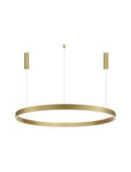 Luces Exclusivas lampa wisząca LED Jaca ściemnialna Ø 120 cm 72W 5250lm 3000K IP20 złota LE43508