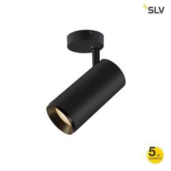SLV kinkiet (reflektorek) LED Numinos S 28W 2848lm 2700K 24° ściemnialny Phase czarny 1004290