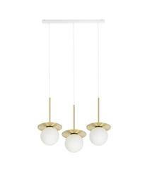 Ummo lampa wisząca Borra B 3xG9 mosiężna BRB331PL