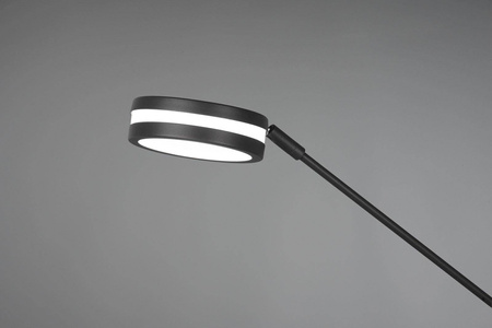 Trio lampa podłogowa LED Franklin 35W 4100lm + 6,5W 650lm 2700/3200/4000K antracytowa ściemnialna 181cm 426510242