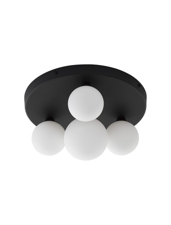 Luces Exclusivas lampa sufitowa LED Baila Ø 28 cm G9 4x5W IP20 czarna LE43378