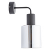 TK Lighting kinkiet Sierra 1xE27 czarno/dymiony 6652