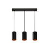 Spectrum lampa wisząca Chloe 3xGU10 czarna SLIP005008
