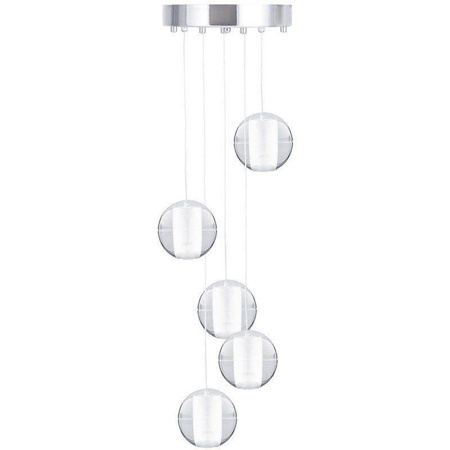 Step Into Design lampa wisząca Starlight 5 5xG9 przezroczysta ST-9228-5