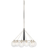 Quintiesse lampa wisząca Marilyn 6xE27 nikiel QN-MARILYN6