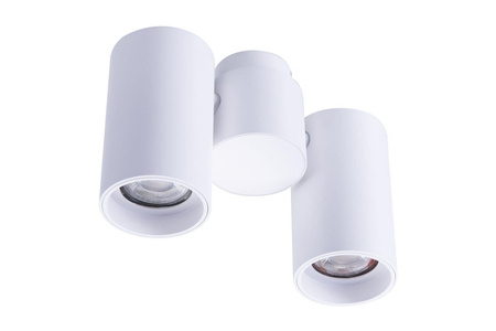 Azzardo plafon techniczny Makalu 2 2xGU10 biały AZ4213