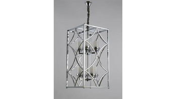 Lumina Deco żyrandol / lampa wisząca Quadrato Duo 8xE27 chrom LDP 1223-8 (CHR)