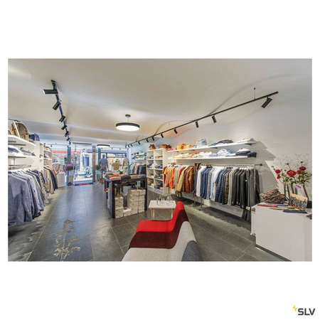 SLV lampa szynowa (reflektorek) LED Helia 50 1F 11W 750lm 3000K czarna 35° 143580