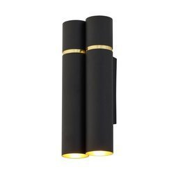 Milagro kinkiet Lynx 4xE14 (załączono) czarno/złoty MZ5001