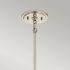 Quintiesse lampa wisząca Marilyn E27 nikiel QN-MARILYN-MP