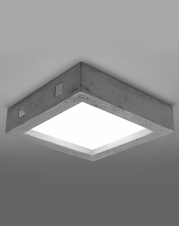 Sollux plafon LED Riza 18W 1600lm 3000K betonowy SL.0995