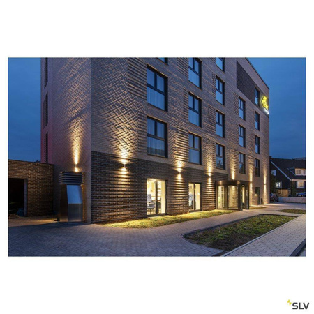 SLV kinkiet zewnętrzny Theo Up-Down Out 2xGU10 antracytowy IP44 229535